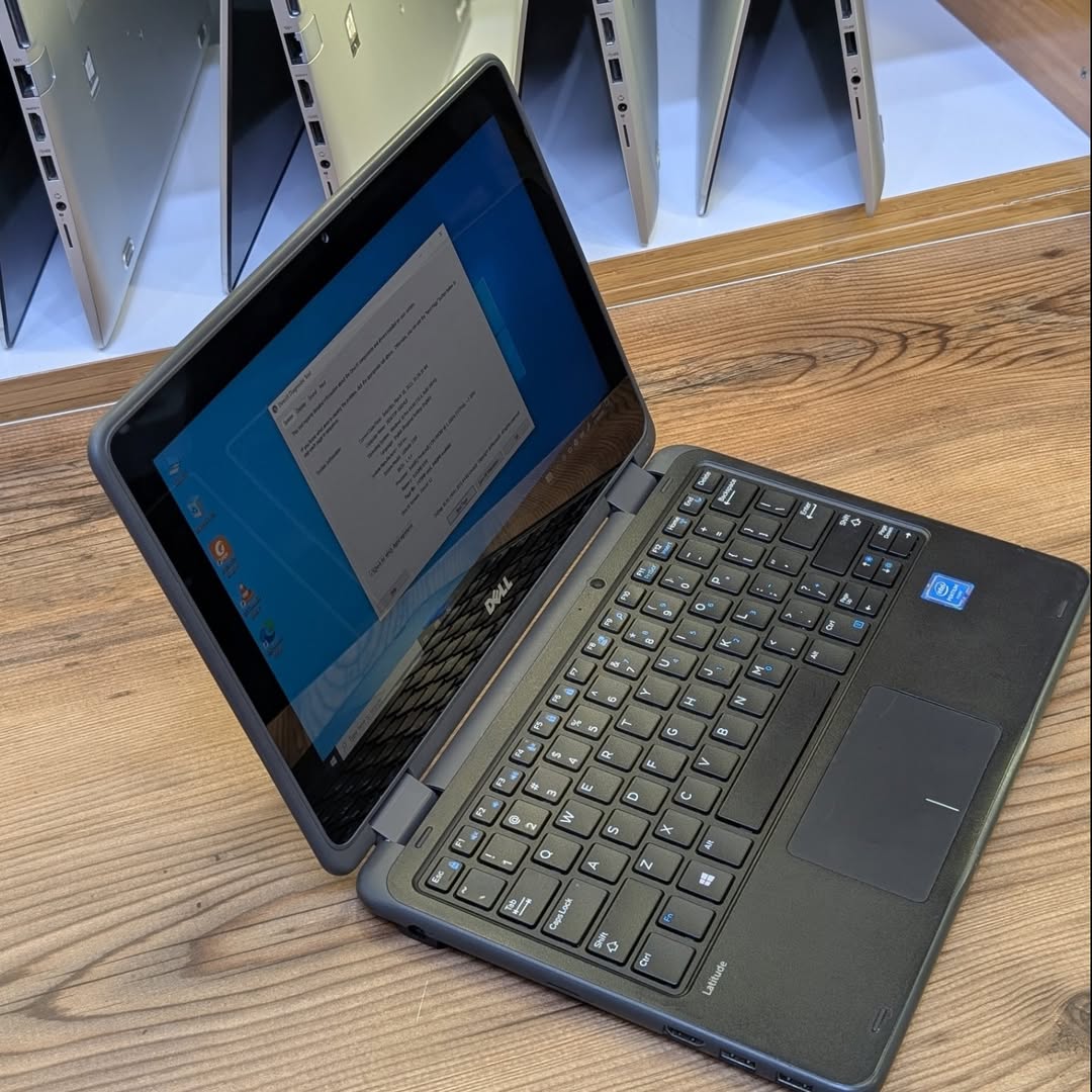 Dell Latitude 3189 showing slim profile and ports